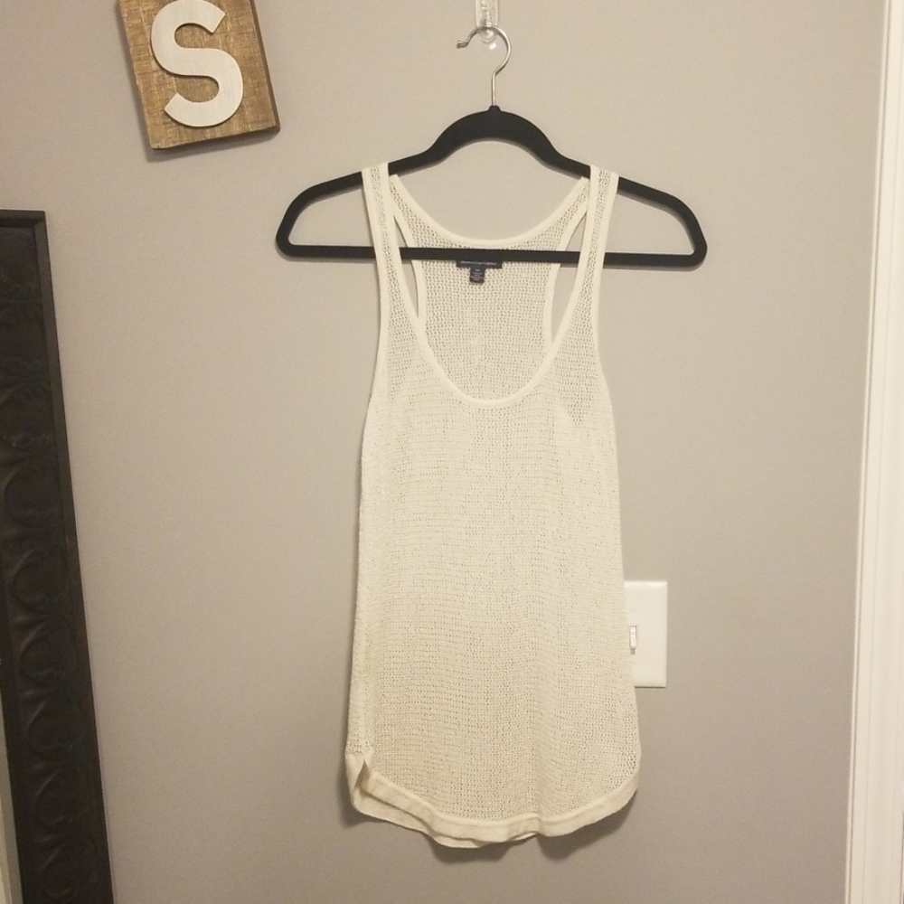 AE IVORY TANK TOP
